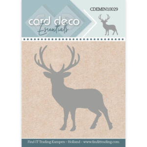 Card Deco Essentials - Mini Dies - Deer Card Deco Essentials CDEMIN10029