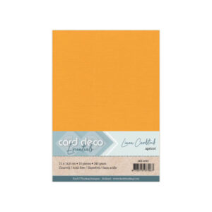 Linen Cardstock - A5 - Apricot Card Deco Essentials LKK-A565