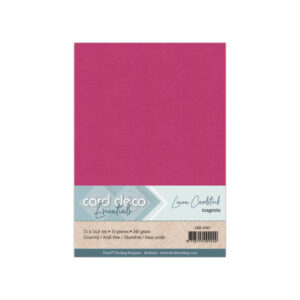 Linen Cardstock - A5 - Magenta Card Deco Essentials LKK-A567