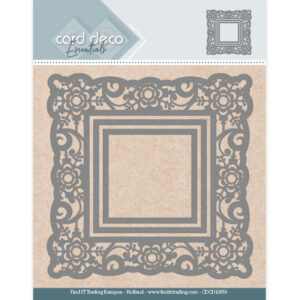 Card Deco Essentials Aperture Dies - Flower Square Card Deco Essentials CDCD10059