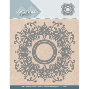Card Deco Essentials Aperture Dies - Snowflake Round Card Deco Essentials CDCD10057