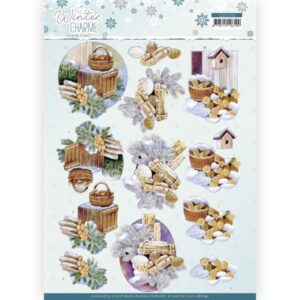3D Cutting Sheet - Jeanine's Art - Winter Charme - Wood Jeanine's Art CD11741