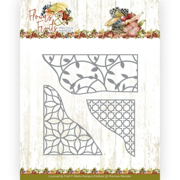 Dies - Precious Marieke - Flowers and Fruits - Flower Corners Precious Marieke PM10220