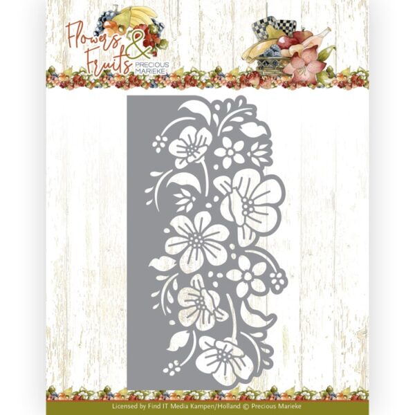 Dies - Precious Marieke - Flowers and Fruits - Fruit Blossom Edge Precious Marieke PM10218