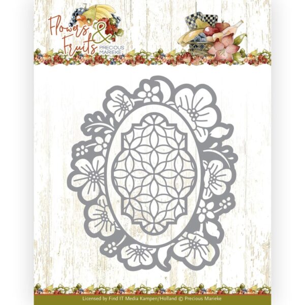 Dies - Precious Marieke - Flowers and Fruits - Fruit Blossom Oval Precious Marieke PM10217