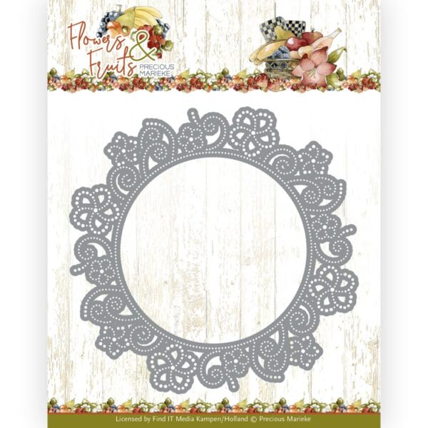 Dies - Precious Marieke - Flowers and Fruits - Fruit Blossom Circle Precious Marieke PM10216