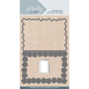 Card Deco Essentials Frame Dies - Flower Frame A5 Card Deco Essentials CDCD10023