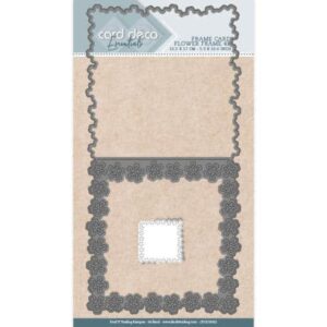 Card Deco Essentials Frame Dies - Flower Frame 4K Card Deco Essentials CDCD10022