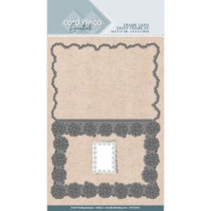 Card Deco Essentials Frame Dies - Daisy Frame A5 Card Deco Essentials CDCD10021