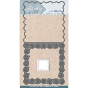 Card Deco Essentials Frame Dies - Daisy Frame 4K Card Deco Essentials CDCD10020