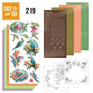 Dot and Do 219 - Amy Design - Colourful Feathers Dot & Do DODO219