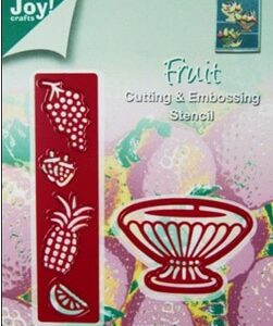 6002/0130 Joy snijmal Embossing fruit 2
