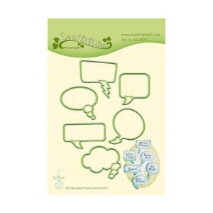 Leane Creatief Cutting Dies - Sentiment Balloons 454575