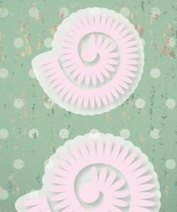 6002/0385 C&E mal Rol up roses