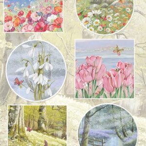 knipvel Spring Wishes Butterflies EWK1290 maart