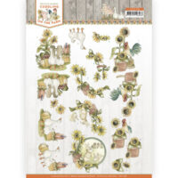 CD11758 3D Cutting Sheet - PM - Cuddling on the Farm - Goose (HJ203)