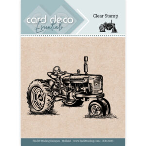 CDECS083 Card Deco Essentials Clear Stamps - Tractor (HJ203)