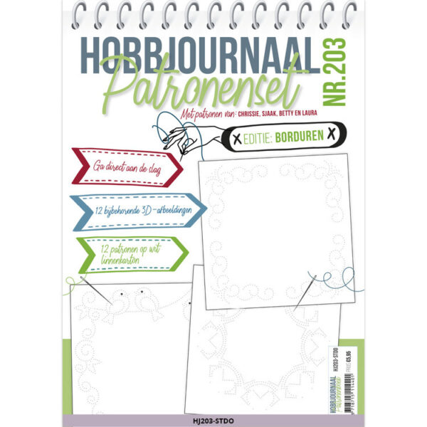 HJ203-STDO Hobbyjournaal Patronenset 203 - Stitch and Do (HJ203)