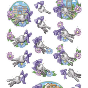 3D Cutting Sheet - Yvonne Creations - New House CD11788