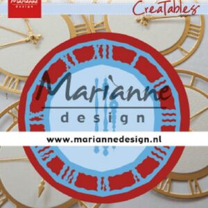 LR0636 Creatables stencil Clock