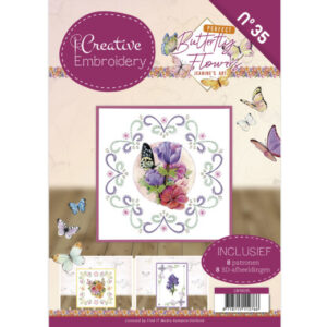 CB10035 Creative Embroidery 35 - Jeanine's Art - Perfect Butterfly Flowers