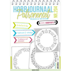 HJ204-DODOHobbyjournaal Patronenset 204 - Dot and Do