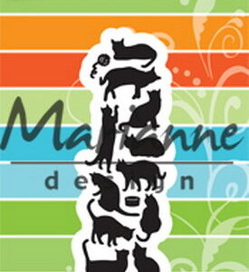 Marianne Design - Die - Craftables - Punch die: Cats - CR1451