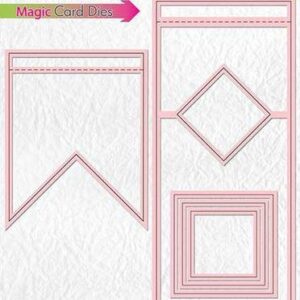 MCD005 Magic Card dies square Nellie Snellen MCD005