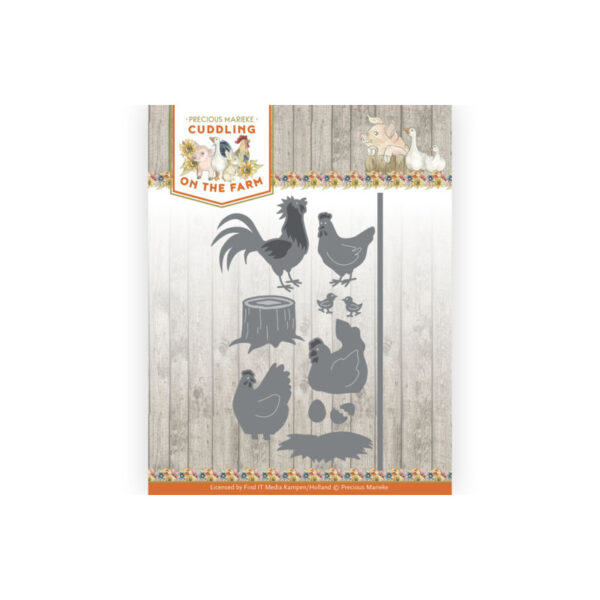 Precious Marieke - Cuddling On The Farm - Chickens - PM10225
