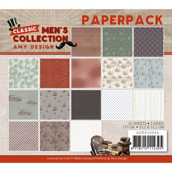 Paperpack - Amy Design Classic men's Collection ADPP10044