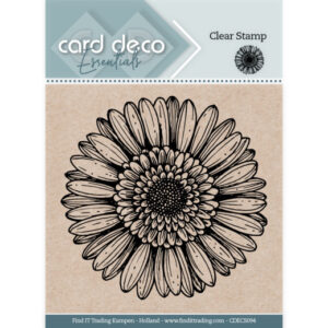 CDECS094 Card Deco Essentials Clear Stamps - Gerbera (HJ205) CDECS094 Card Deco Essentials Clear Stamps - Gerbera