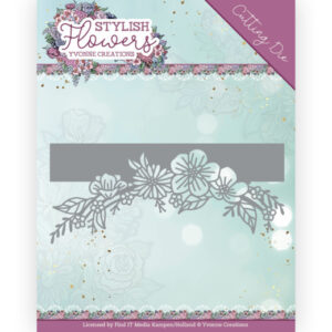 YCD10265 Dies - YC - Stylisch Flowers - Garland Edge