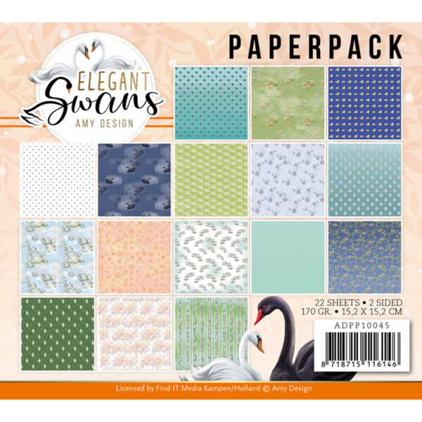 Paperpack - Amy Design - Elegant Swans ADPP10045