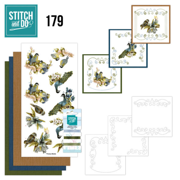 Stitch and Do 179 - Precious Marieke - Flowers and Friends Stitch & Do STDO179