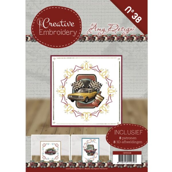 Creative Embroidery 38 - Amy Design - Cars CB10038