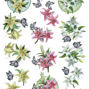 3D Cutting Sheet - Amy Design - Lily Amy Design CD11732