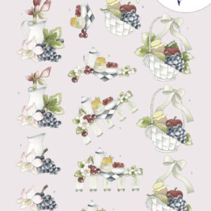 3D Cutting Sheet - Precious Marieke - Grapes Precious Marieke CD11353