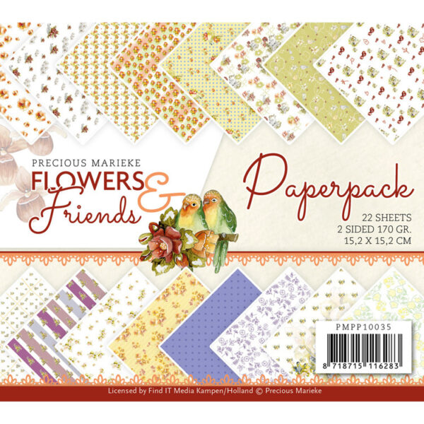 PMPP10035 Paperpack - PM - Flowers and Friends (HJ207)