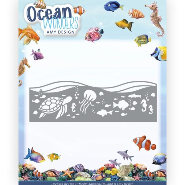 Dies - Amy Design – Ocean Wonders - Underwater Edge ADD10274