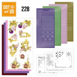 Dot and Do 228 - Precious Marieke - Golden Christmas Dot & Do DODO228