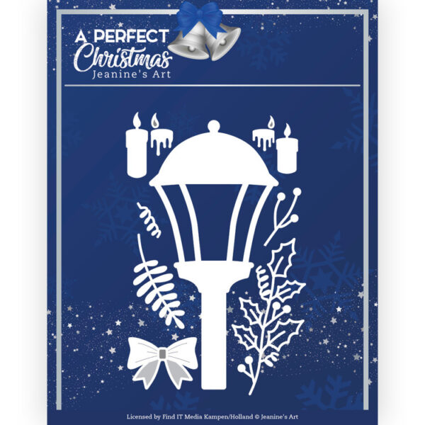 JAD10158 Dies - JA- A Perfect Christmas - Vintage Street Light (HJ208)