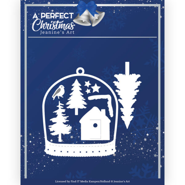JAD10161 Dies - JA- A Perfect Christmas - Christmas Ornament (HJ208)