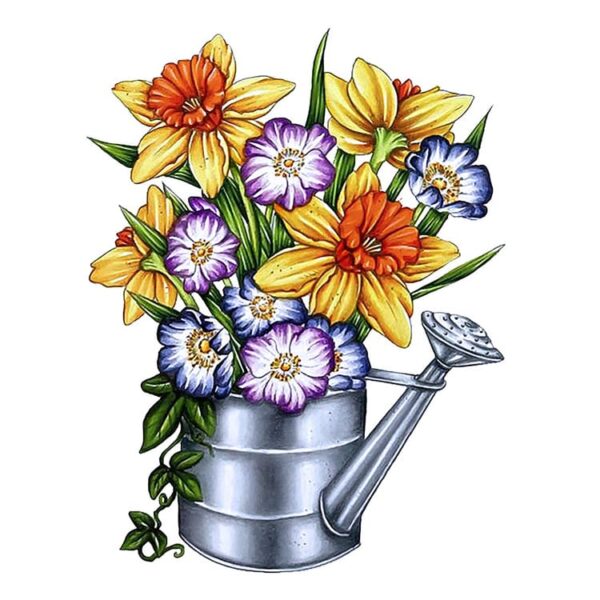 Daffodils Stamp and Colour Set (4pc) Couture Creations CO728576