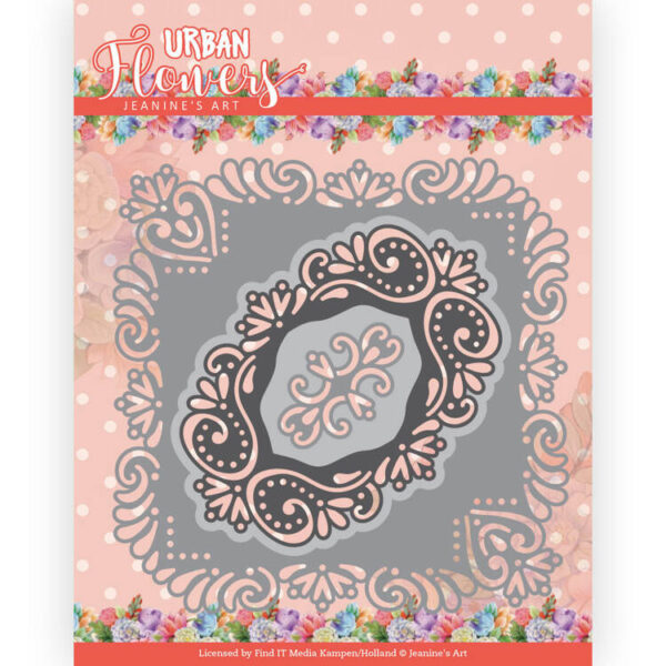 Dies - Jeanine's Art - Urban Flowers - Urban Square JAD10163