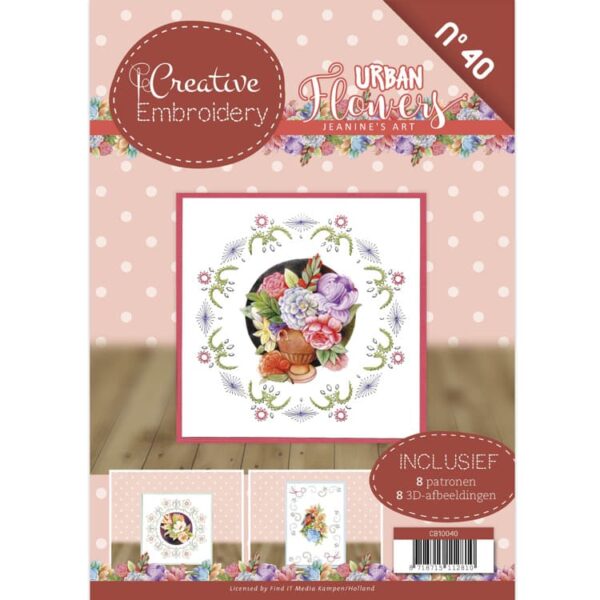 Creative Embroidery 40 - Jeanine's Art Urban Flowers CB10040