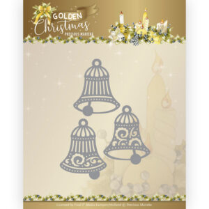 Dies - Precious Marieke - Golden Christmas - Traditional Bells Precious Marieke PM10241