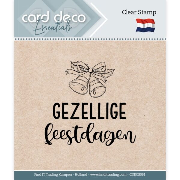 Card Deco Essentials - Clear Stamps - Warme Winter Wensen Card Deco Essentials CDECS061