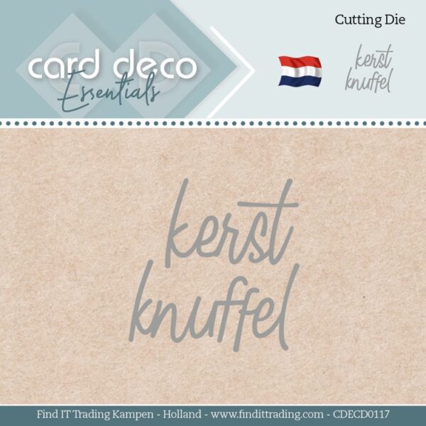Card Deco Essentials - Dies - Kerstknuffel Card Deco Essentials CDECD0117