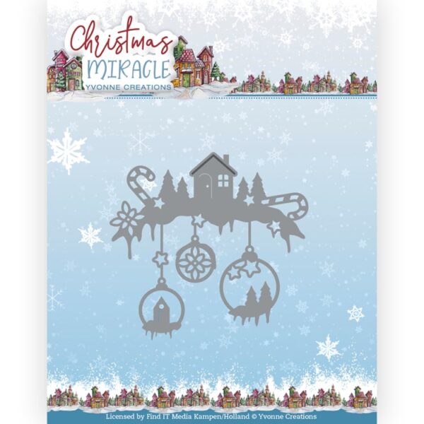 Dies - Yvonne Creations - Christmas Miracle - Christmas Scene YCD10282