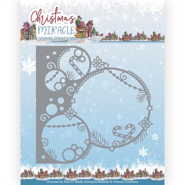 Dies - Yvonne Creations - Christmas Miracle - Festive Baubles YCD10279
